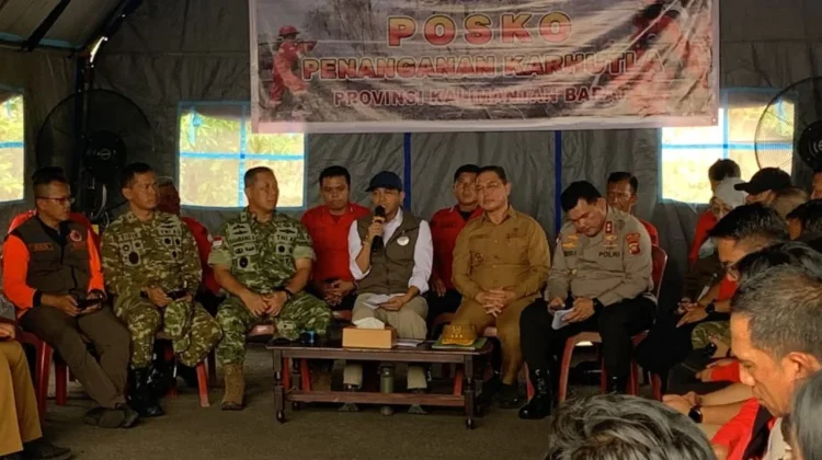 Karhutla Kubu Raya Turun dari 214 Jadi 63 Titik, Pemerintah Perkuat Penanganan