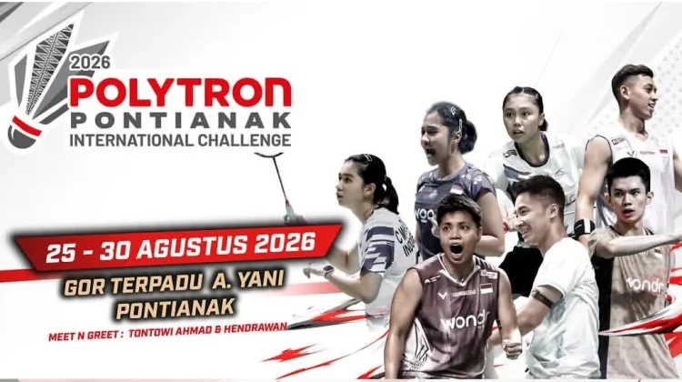 Jadwal Bulutangkis Polytron Pontianak Internasional Challenge Hari Ini