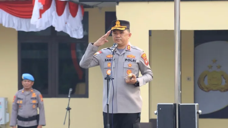 Polres Sambas Terima Penguatan 30 Personel Brimob Mabes Polri Tangani Karhutla