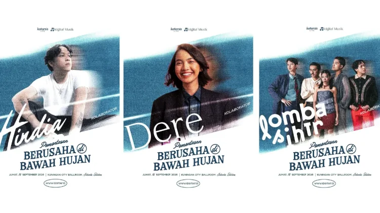 Deretan Musisi Ini Bakal Temani Idgitaf di Pementasan “Berusaha di Bawah Hujan”