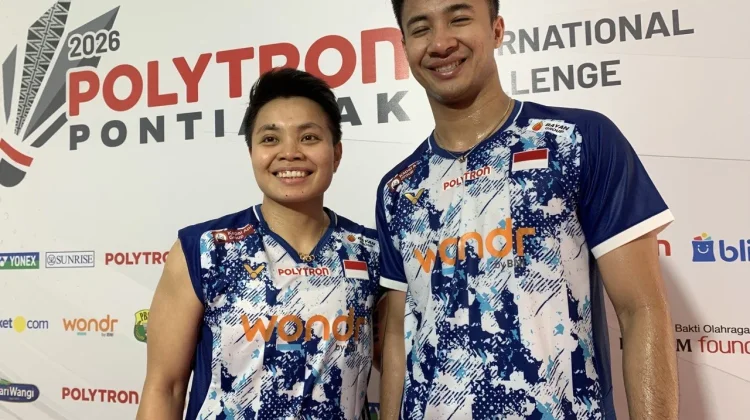 Ferdinansyah-Apriyani Rahayu Menang Telak Lawan Pebulutangkis China Taipei