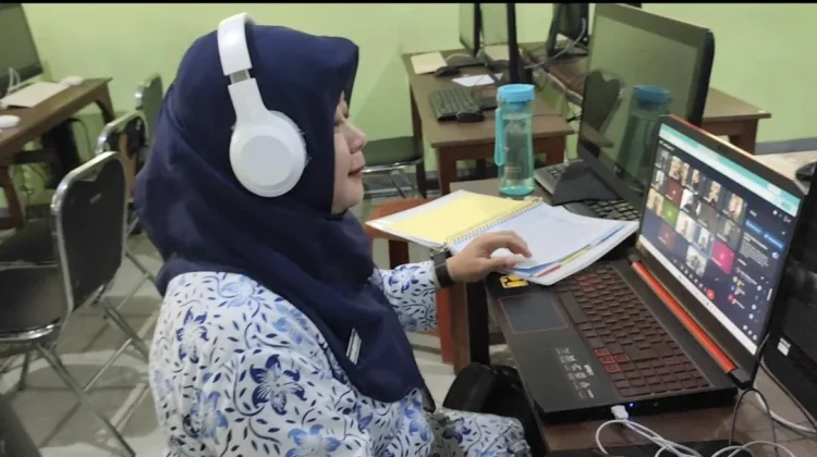Jaga Kesehatan Siswa, SMPN 1 Pontianak Pilih Belajar Daring