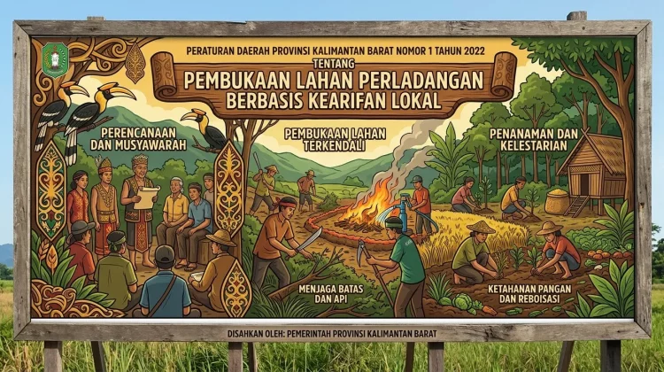 Perda tentang Pembukaan Lahan Perladangan Berbasis Kearifan Lokal