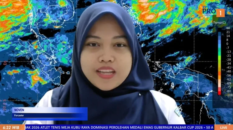 Tembus 3.383 Titik Panas, BMKG Laporkan Prakiraan Cuaca Kalbar Sabtu, 29 Agustus 2026