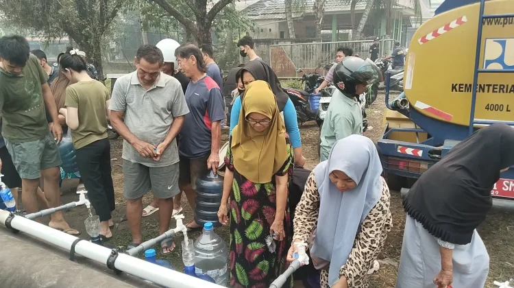 PDAM Buka Penyaluran Air Bersih hingga Kondisi Kembali Normal