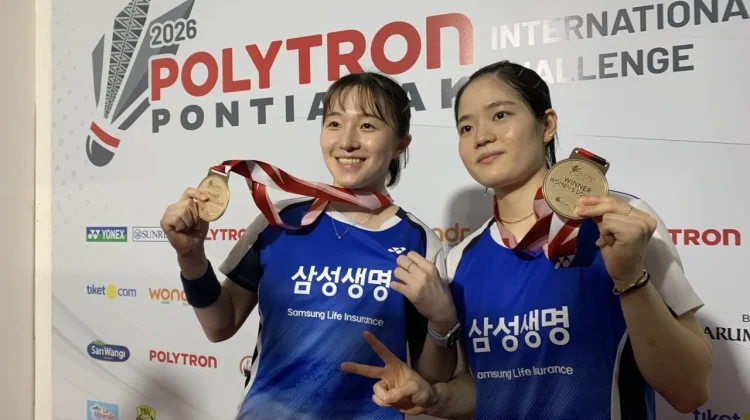Kim-Lee Juara Ganda Putri Polytron Pontianak International Challenge 2026