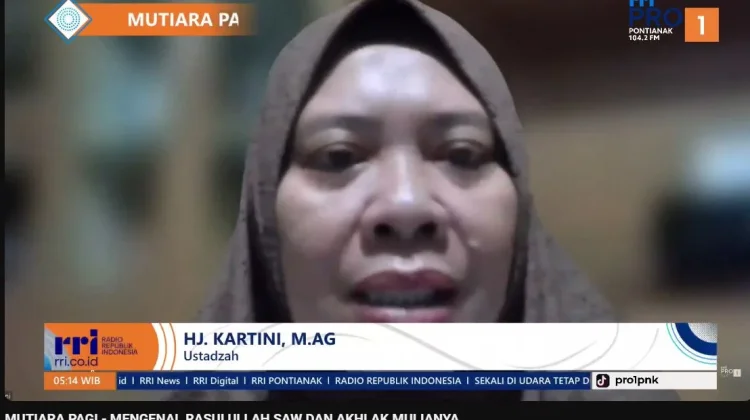 Ustadzah Kartini Ajak Pendengar Meneladani Akhlak Mulia Rasulullah SAW!