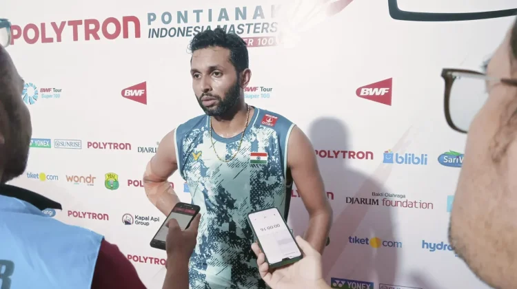 Tunggal Putra Unggulan Pertama India Melaju 16 Besar Pontianak Indonesia Master