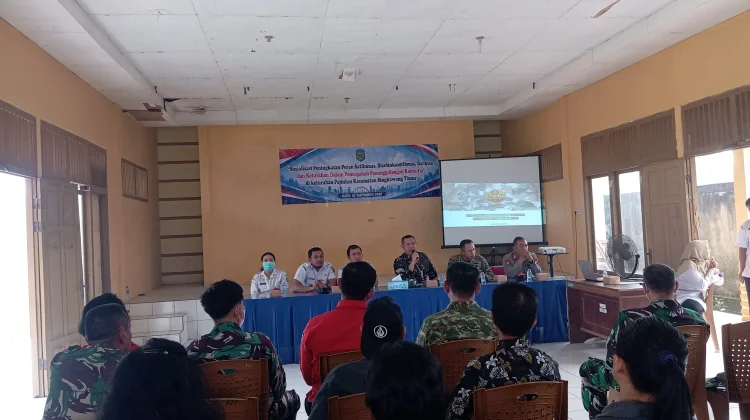 Pasis Sesko TNI Perkuat Kesiapsiagaan Babinsa Hadapi Karhutla Kalbar