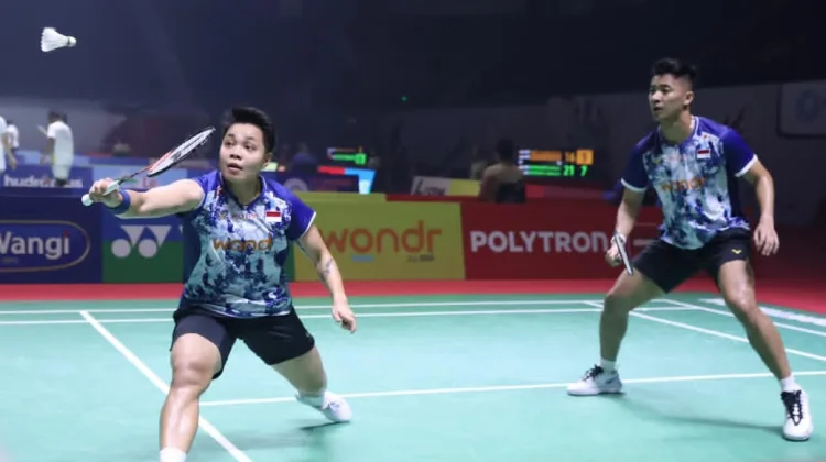Dejan-Apriyani Masuk Perempat Final Indonesia Masters 2026