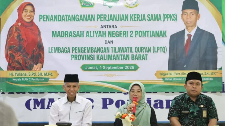 MAN 2 Pontianak Perkuat Karakter Siswa lewat Kelas Tahfidz