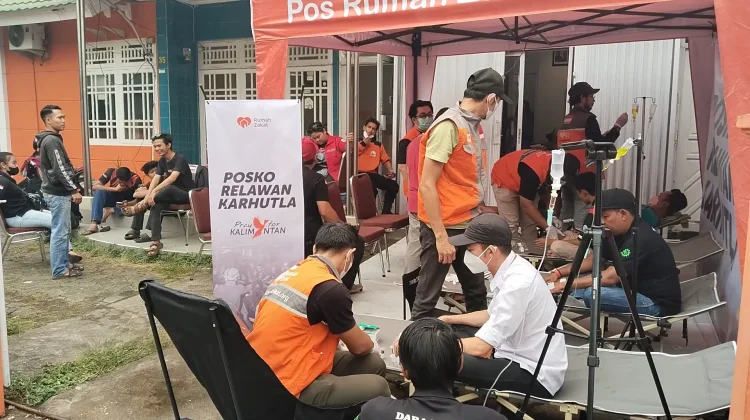 Rumah Zakat Beri Booster untuk Relawan Pemadam Karhutla