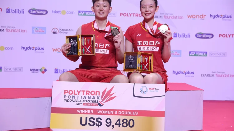 Liao Li Xi-Shen Shi Yao Juara Ganda Putri Indonesia Masters 2026