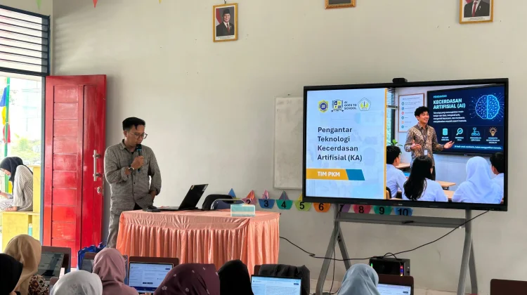 Kolaborasi Mafindo Pontianak Bersama TK Kartika, Gelar AI Goes to School