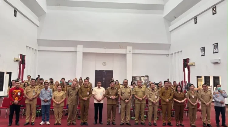 Pemkab Landak Evaluasi Anggaran Jaminan Sosial Pekerja