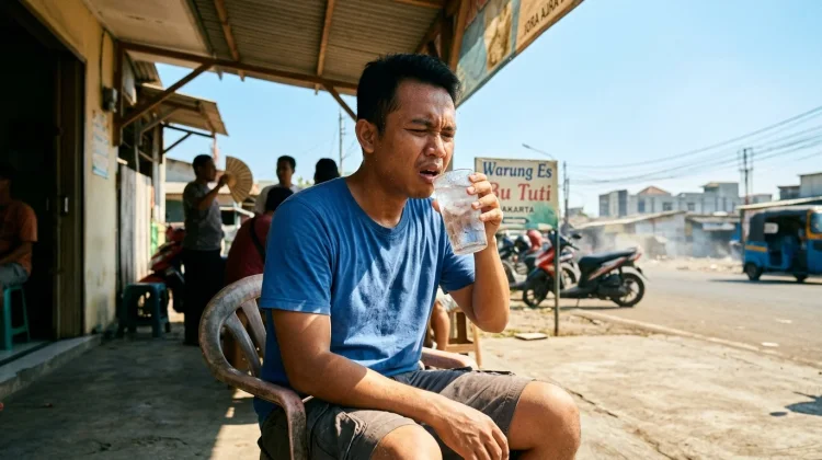 Bahaya Thermal Shock, Alasan Jangan Langsung Minum Air Es saat Kegerahan