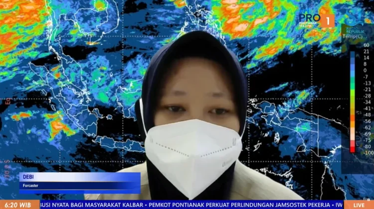 Prakiraan Cuaca Kalimantan Barat, Kamis, 10 September 2026