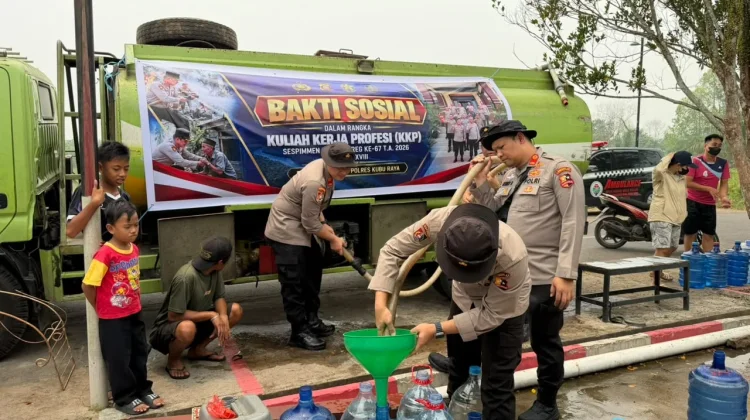 Serdik Sespimmen Polri Perkuat Pencegahan Karhutla di Kubu Raya
