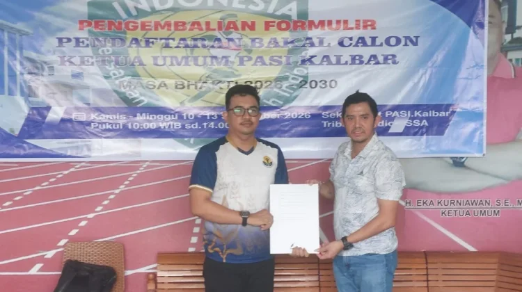Thomas Budiman Siap Benahi PASI Kalbar dan Tingkatkan Prestasi Atlet