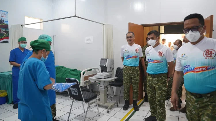 Kodam XII/Tpr Gelar Operasi Katarak Gratis untuk Warga Kalbar