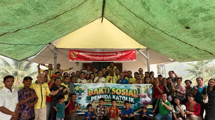 Pemuda Katolik Komda Kalbar Gelar Baksos di Stasi Kalimas Paroki MRPD Pontianak