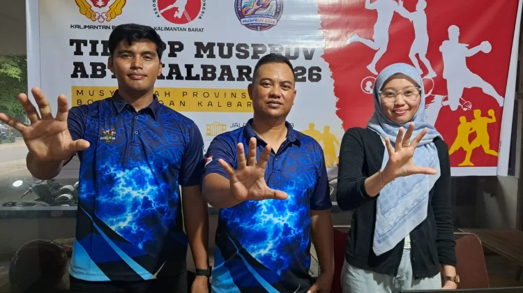 Cazanova Dinyatakan Sebagai Calon Tunggal pada Musprov ABTI Kalbar