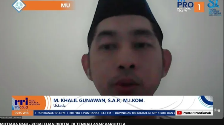 Kesalehan Digital Jadi Benteng Hadapi Karhutla dan Krisis Iklim