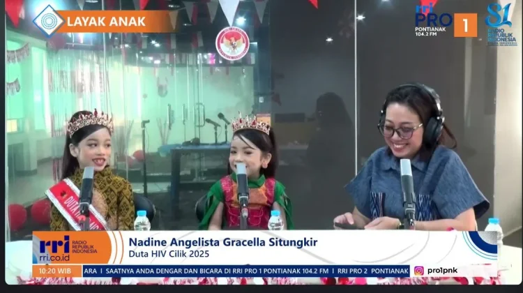 Duta HIV Cilik Ajak Anak Berani Peduli dan Berbagi sejak Dini