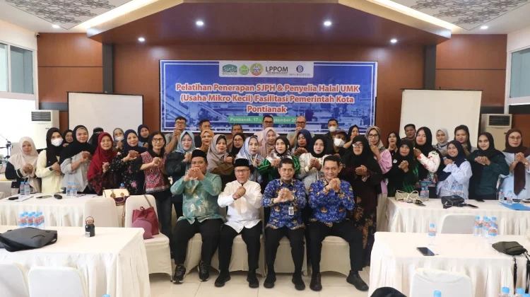 Pemkot Pontianak Latih UMKM dan Penyelia Halal Terapkan SPJH