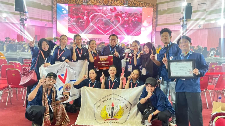 Mahasiswa Untan Raih Juara I Tangkai Tari Peksiminas XVIII 2026