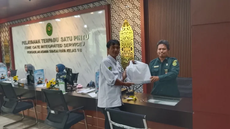 PKBH IAIN Pontianak Kawal Penyerahan 48 Putusan Itsbat Nikah Terpadu