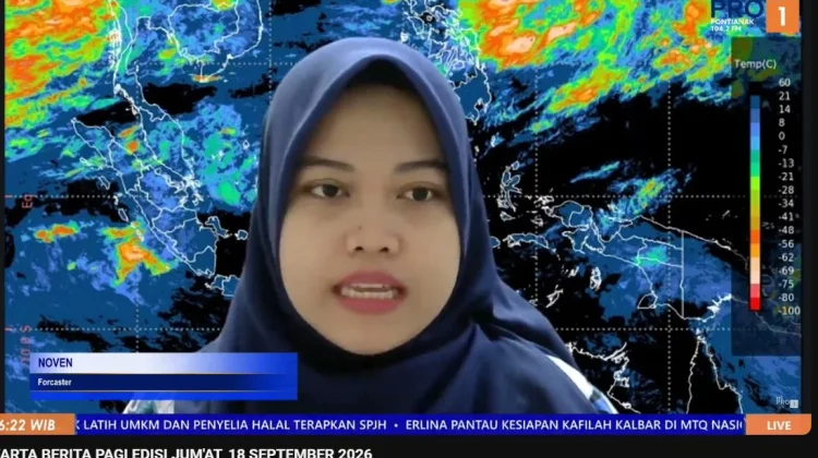 444 Hotspot Terdeteksi, namun Sejumlah Wilayah Kalbar Berpotensi Hujan