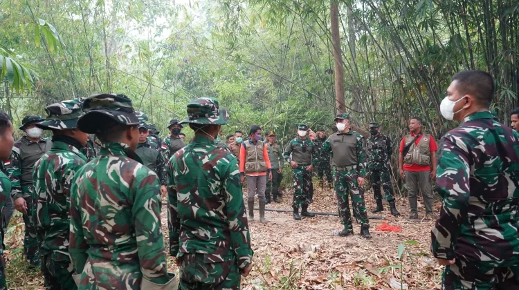 Pangdam XII/Tpr Geser Pasukan ke Selatan Tangani Karhutla