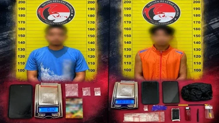 Satresnarkoba Polres Sekadau Ungkap Dua Kasus di Desa Peniti
