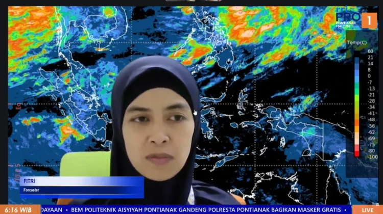 Prakiraan Cuaca Kalimantan Barat, Senin, 21 September 2026