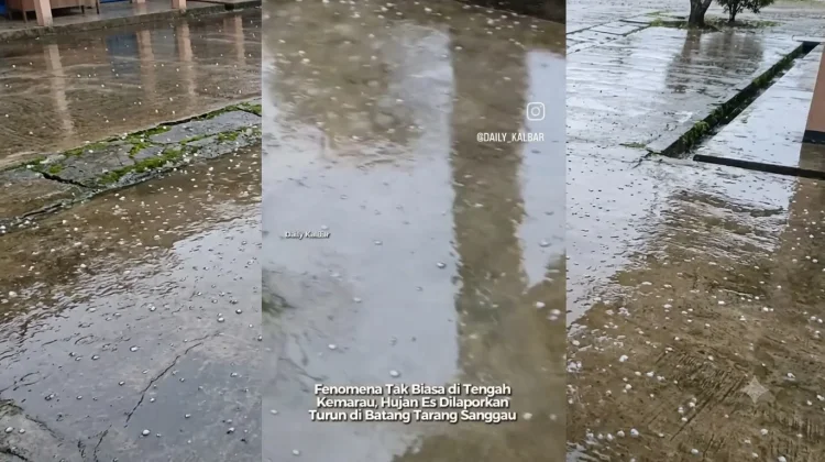 Hujan Es di tengah Cuaca Panas, Mengapa Bisa Terjadi?