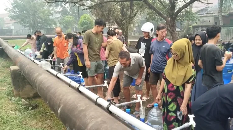 PDAM Jelaskan Aroma Klorin pada Air Bantuan untuk Warga