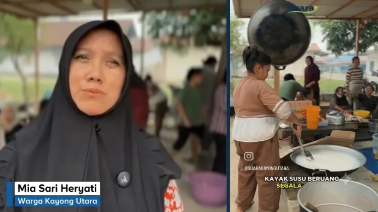 Emak-Emak Kayong Utara Dirikan Dapur Umum untuk Relawan Karhutla