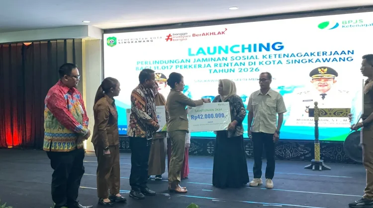 Pemkot Singkawang Lindungi 11.017 Pekerja Rentan