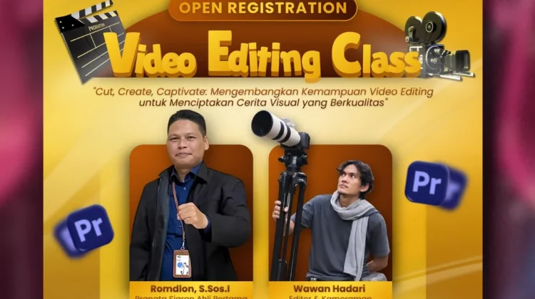 Hima AP Untan Gelar Video Editing Class untuk Kembangkan Kreativitas Visual