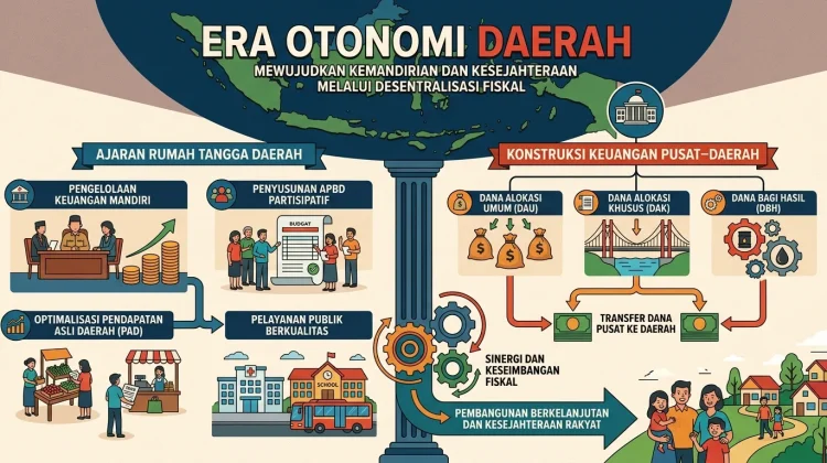 Ajaran Rumah Tangga Daerah & Konstruksi Keuangan Pusat–Daerah di Era Otonomi Daerah