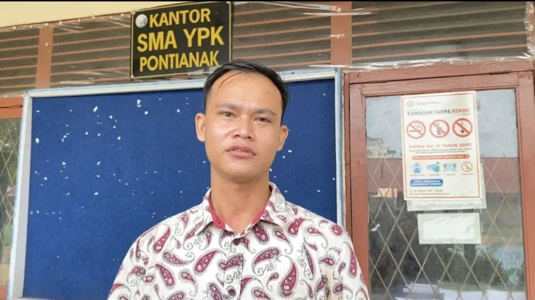 Kabut Asap Berkurang, SMK YPK Pontianak Kembali Terapkan Belajar Tatap Muka