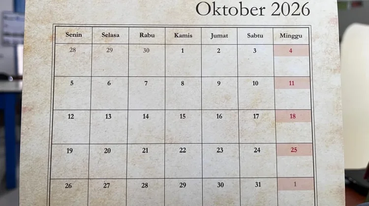 Sejumlah Hari Besar Nasional dan Internasional Diperingati Sepanjang Oktober