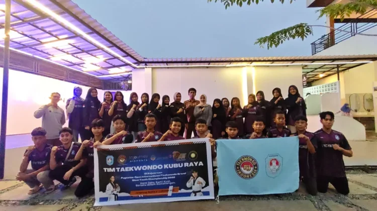Taekwondo Kubu Raya Kirim 27 Atlet ke Kejuaraan Internasional