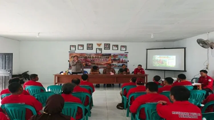 30 Warga Desa Sungai Kunyit Ikuti Pelatihan Masyarakat Peduli Api