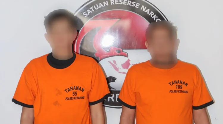Polres Ketapang Sita 379,91 Gram Sabu dari Dua Tersangka