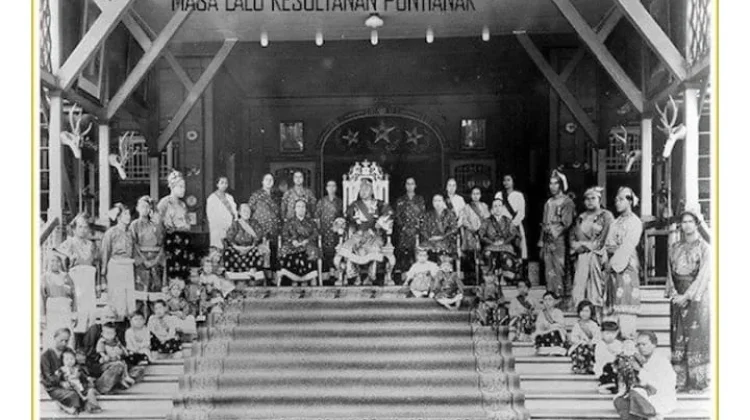 Istana Kadriah — Pantak Dayak & Tangga Tujuh