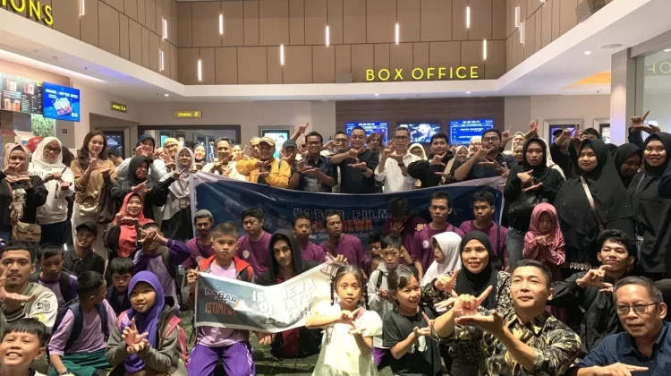 Nobar Film Istimewa, Teman Disabilitas Nikmati Ruang yang Setara Bersama