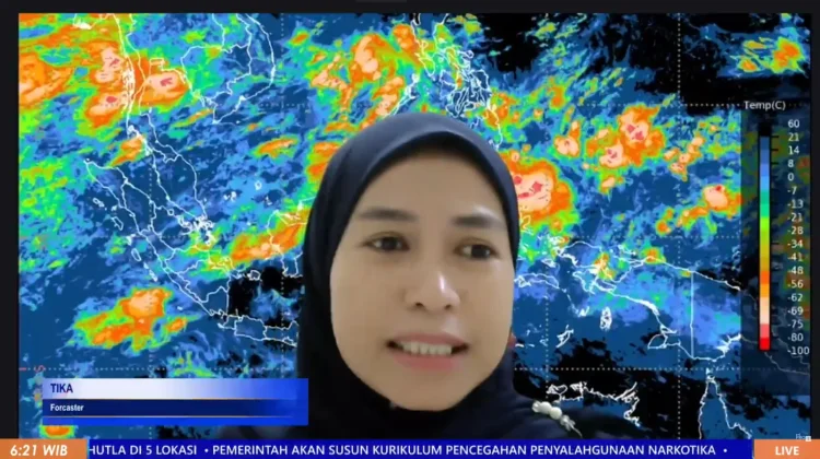 Prakiraan Cuaca Kalimantan Barat, Minggu, 4 Oktober 2026
