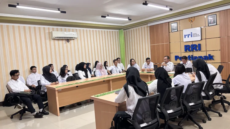 Bersinergi Wadahi SDM Unggul, RRI Pontianak Wadahi MagangHub Kemnaker